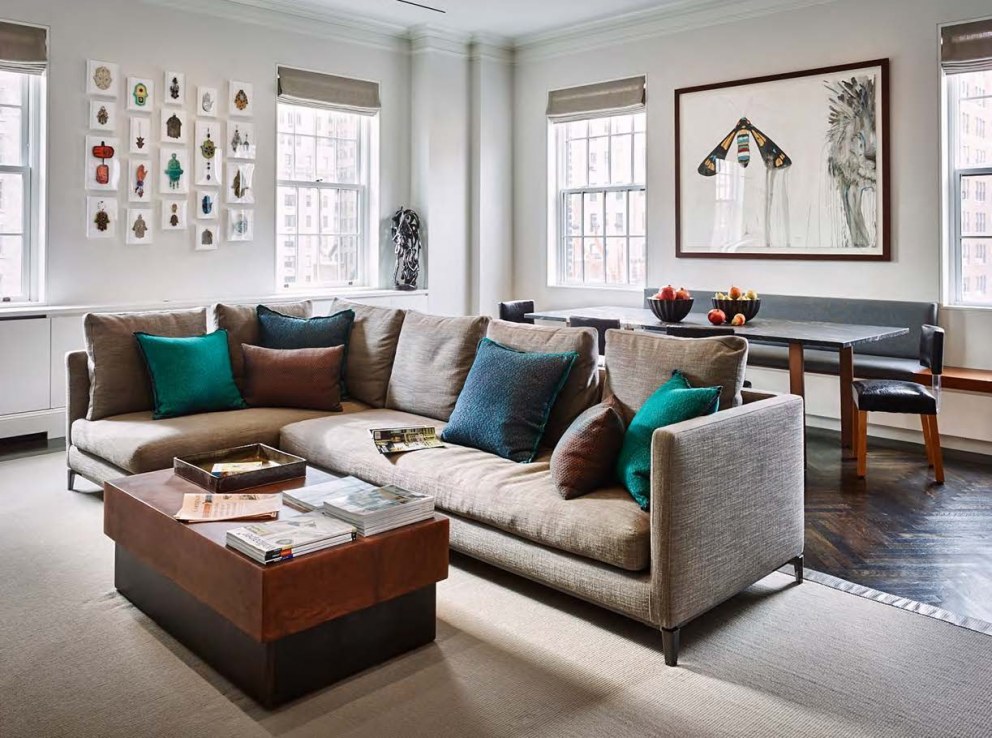 New York Duplex | Family room | Interior Designers